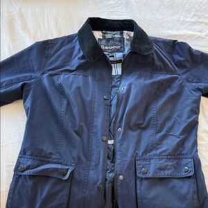 Barbour Dark Blue Outdoor Jacket